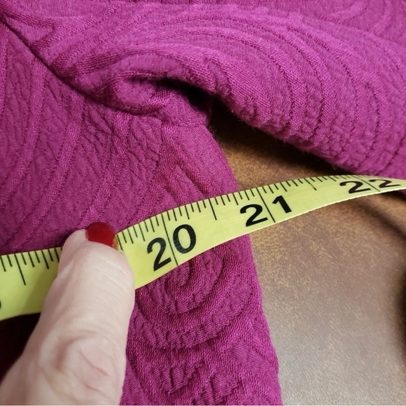Merona Collections Magenta Suit/ Dress Jacket VGUC - Picture 11 of 12